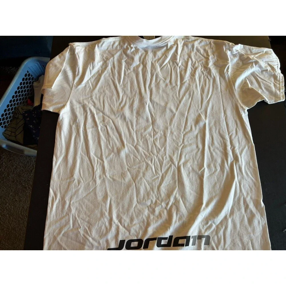 Mens Nike Jordan Air T-Shirt Short Sleeve White 2XL NWT Vintage 2001 RARE
